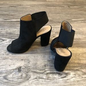 Boohoo Plumps Heeled Open Toe Boots